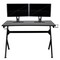 Flash Furniture Black Gaming Desk-Cup Holder/Reclining Chair Set BLN-X30D1904-BK-GG - alternate 10